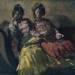 Two Women on a Sofa - Le Tose